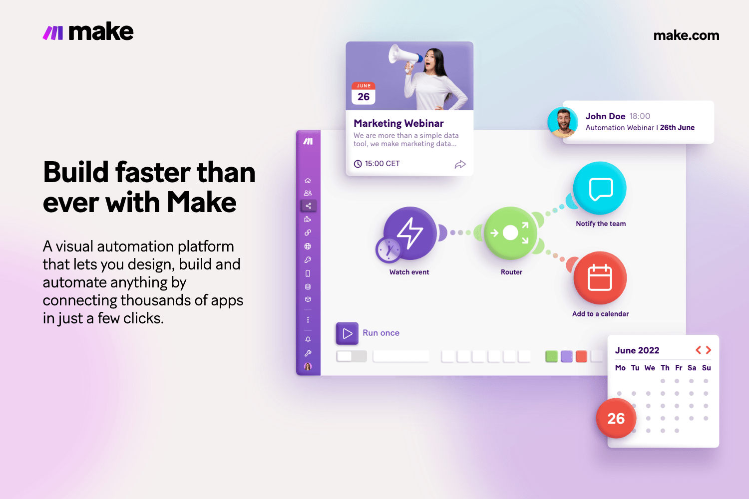 Build faster than ever with Make