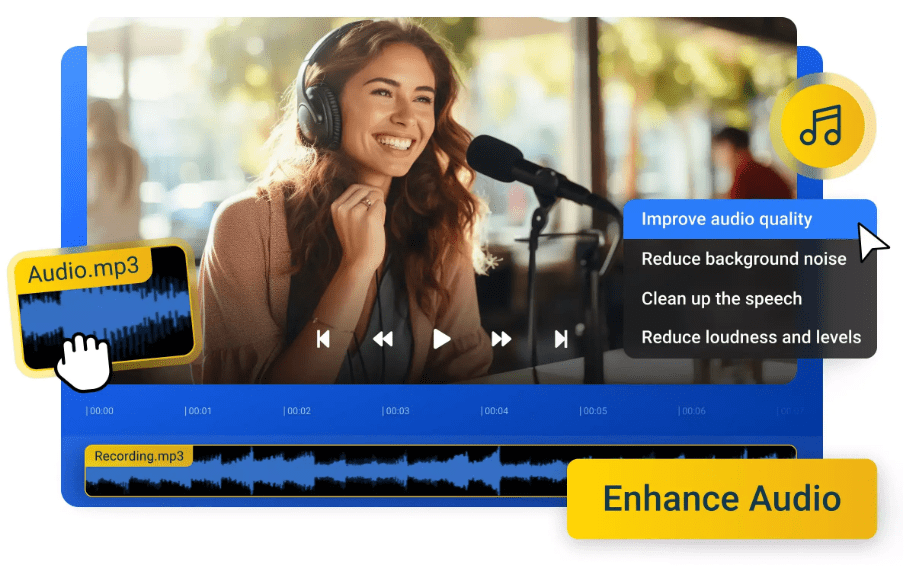 Enhance Audio with AI