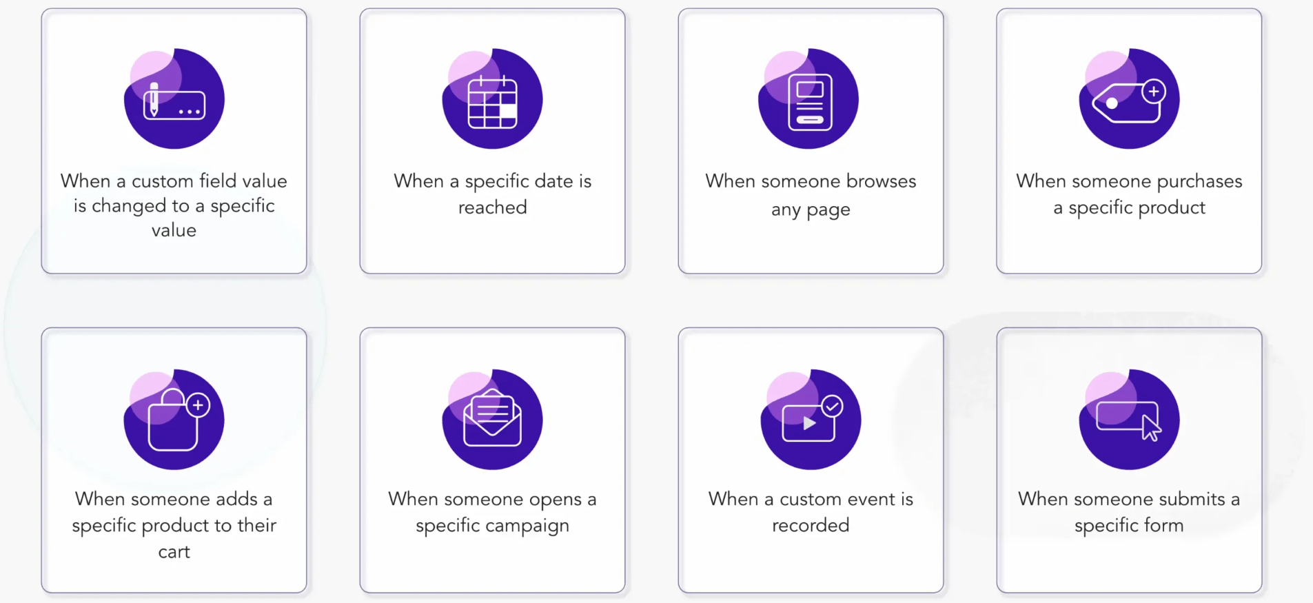 Moosend Automation Workflow Builder