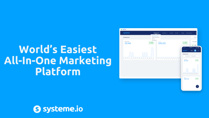 Systeme.io Unified Dashboard