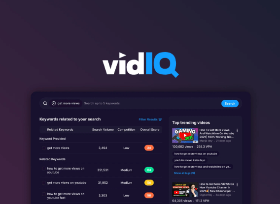 VidIQ Get More Subscribers to Your YouTube Channel
